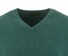 Alan Paine Rothwell Cotton-Cashmere V-Neck Pullover Moorland
