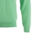Alan Paine Rothwell Cotton-Cashmere V-Neck Pullover Spearmint