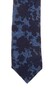 Ascot Petal Pattern Tie Blue-Navy