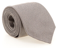 Ascot Structured Uni Silk Tie Sand