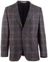 Atelier Torino Brunello Donegal Check Jacket Mid Blue