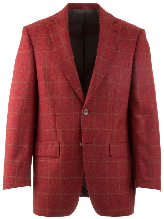 Atelier Torino Giorgio Red Check Jacket