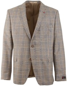 Atelier Torino Roma Classic Check Jacket Blue-Brown