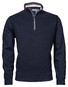 Baileys 2Tone Structure Jacquard Sweat Pullover Navy