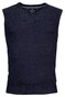 Baileys Allover 2-Tone Fine Structure Knit Slip-Over Navy