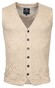Baileys Buttons Two Color Plated Waistcoat White Pepper