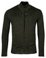 Baileys Cardigan Zip Allover 2-Tone Dark Green