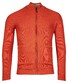 Baileys Cardigan Zip Allover Structure Red Earth