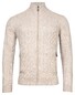 Baileys Cardigan Zip Front Body Structure Knit Winter White