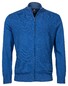 Baileys Cardigan Zip Front Part Fine Structure Cobalt