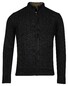 Baileys Cardigan Zip Lined Front Cable Knit Navy