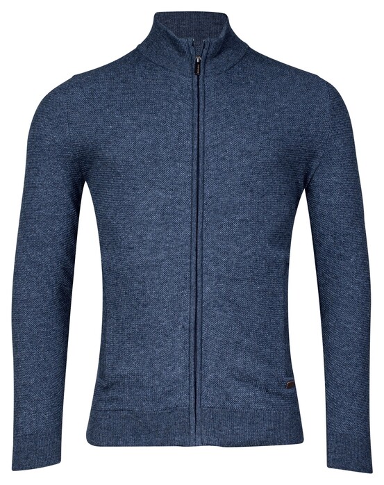 Baileys Cardigan Zip Mini Structure Raf Blue