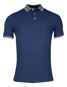 Baileys Collar Contrast Poloshirt Cobalt