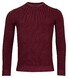 Baileys Crew Neck 2Tone Jacquard Plated Trui Burgundy