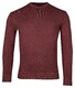 Baileys Crew Neck Allover 2-Tone Pullover Cerise