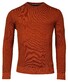 Baileys Crew Neck Allover Plated 2-Tone Jacquard Trui Donker Goud