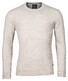 Baileys Crew Neck Cable Knit Cotton Pullover Light Beige