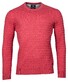 Baileys Crew Neck Cable Knit Cotton Pullover Raspberry Wine