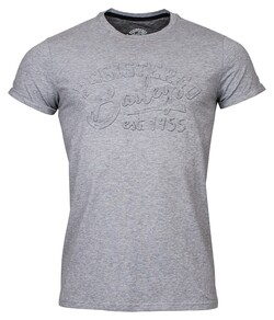 Baileys Crew Neck Jersey Registered 1955 T-Shirt Midden Grijs