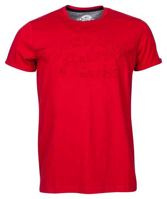 Baileys Crew Neck Jersey Registered 1955 T-Shirt Red