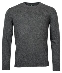 Baileys Crew Neck Lambswool Pullover Anthracite