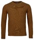 Baileys Crew Neck Lambswool Single Knit Trui Bruin