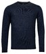 Baileys Crew Neck Lambswool Single Knit Trui Navy