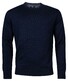 Baileys Crew Neck Pullover Single Knit Combed Cotton Dark Evening Blue