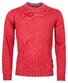 Baileys Crew Neck Pullover Single Knit Lambswool Stone Red