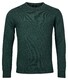 Baileys Crew Neck Pullover Single Knit Lambswool Trui Bottle Green