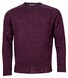 Baileys Crew Neck Pullover Single Knit Scottish Lambswool Burgundy