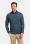 Baileys Crew Neck Single Knit Pullover Denim Blue