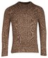 Baileys Crew Neck Single Knit Trui Bruin