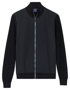 Baileys Full Zip Front Body Light Padded Quilted Vest Navy