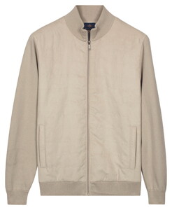 Baileys Full Zip Milano Knit Suedine Front Light Padded Quilted Vest Shell