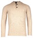 Baileys Half Zip And Buttons Subtle Rib Details Pullover Off White