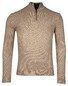 Baileys Half Zip Faux-Uni Pullover Dark Sand