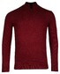 Baileys Half Zip Faux-Uni Pullover Deep Red