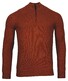 Baileys Half Zip Single Knit Trui Deep Red