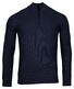 Baileys Half Zip Single Knit Trui Navy