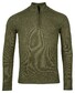 Baileys Half Zip Single Knit Trui Olive