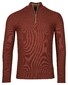 Baileys Half Zip Structure Knit Pullover Deep Red