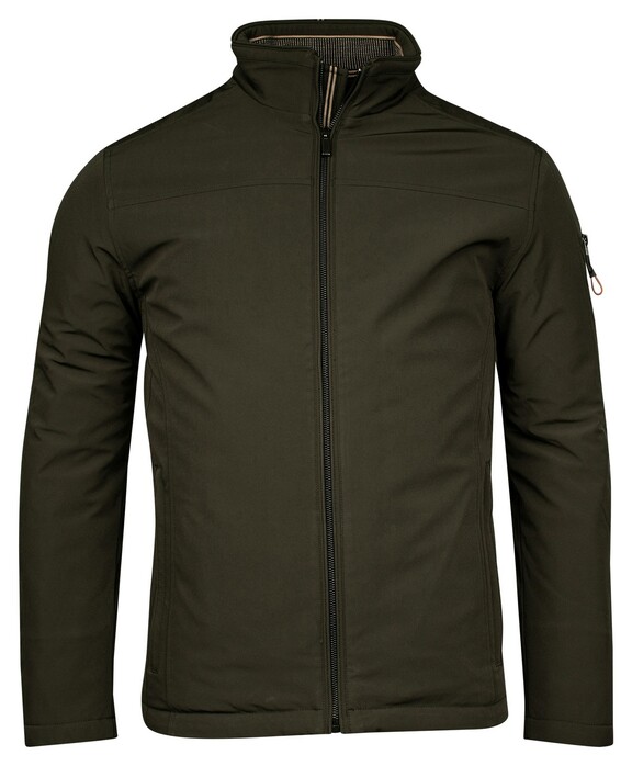 Baileys High Zip Uni Color Jack Donker Groen