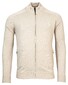 Baileys Lambswool Cardigan Zip Single Knit Vest Off White
