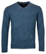 Baileys Lambswool V-Neck Pullover Jeans Blue
