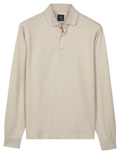 Baileys Long Sleeve Subtle Two-Tone Polo Shell