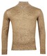 Baileys Merino High Turtleneck Single Knit Pullover Dark Sand