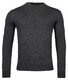 Baileys Merino Wool Crew Neck Uni Color Single Knit Pullover Anthracite Grey