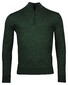 Baileys Merino Wool Half Zip Single Knit Pullover Dark Green