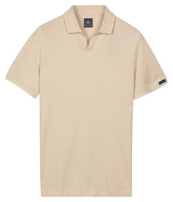 Baileys No-Button Closure Two-Tone Oxford Piqué Polo Shell